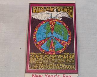 New Years Eve 1967 To 68 At The Fillmore Ticket 