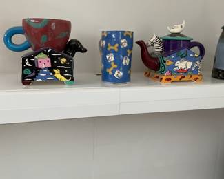 Art Tea Cups by Garson Pakele 