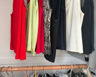 All the shells / tank tops are St John 