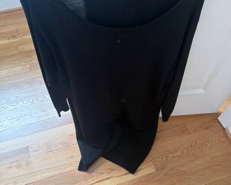 Donna Karan Black Sweater Dress