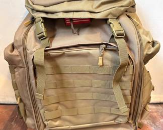 New Outdoor Plus Tactical Molle Backpack, Large Capacity, Never Used
Lot #: 100
