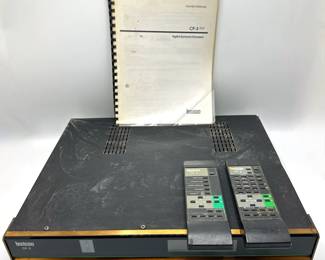 exicon CP-3 Digital Surround Processor With Remotes & Manual
Lot #: 86
