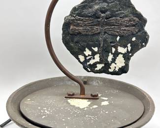 Vintage Japanese Style Water Fountain With Dragonfly
Lot #: 128