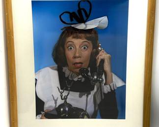 1963 Photograph Of Imogene Coca That Appeared In TV Guide To Promote NBC Sitcom "Grindl"
Lot #: 52