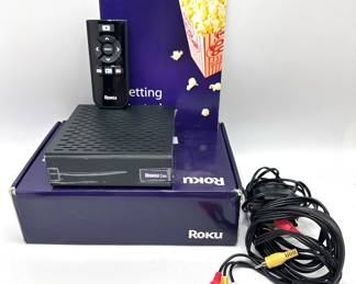 New In Box Roku HD (1st Generation) Media Streamer N1100 In Original Box With Accessories, Never Used
Lot #: 56