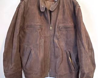 Vintage Schott N.Y.C. Men's Leather Jacket, Size 50
Lot #: 98