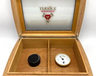 Monte Cristo Afrique Humidor Cigar Box With Hygrometer & Humidifier
Lot #: 109