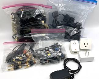 Dozens Of Cables, Adaptors & Connectors
Lot #: 120