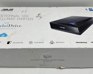 Asus External 16X Blu-Ray Writer Turbo Drive BW-16DiX-U
Lot #: 85