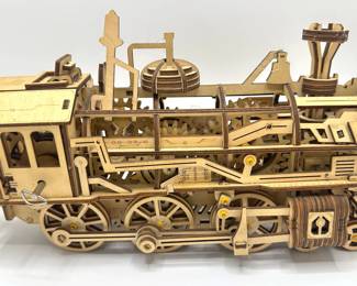 Completed Robotime 3D Wooden Puzzle Model Wood Train
Lot #: 114