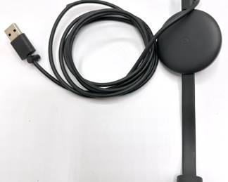 Google HDMI Chromecast Wireless Streaming Device Model NC2-6A5
Lot #: 107