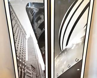 2 Horst Hamann (1996 German) New York Vertical Photographs: The Empiore State Building & The Guggenheim
Lot #: 76