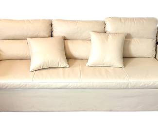 King Leathaire Sleeper Sofa With Trundle Storage, Storage In Armrests & USB Port
Lot #: 9