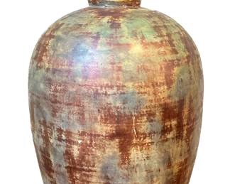 Extra Large Vintage 30 Inch Tall Metal Vase
Lot #: 89