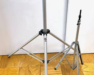 Bogen Manfrotto 15 Foot Light Stand & Smaller 6 Foot Light Stand
Lot #: 93