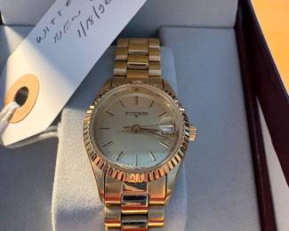 New battery installed for never worn watch.  Working well