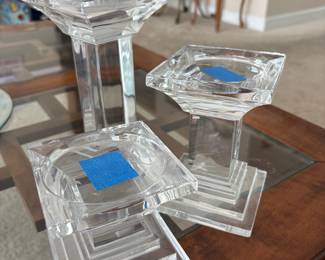 Waterford pillars, with boxes - 2 have sold, tall pillar still available