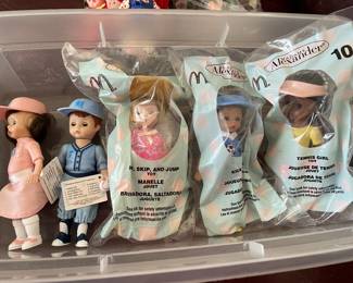 Madame Alexander miniature dolls