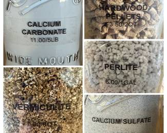 Various Soil Amendments 