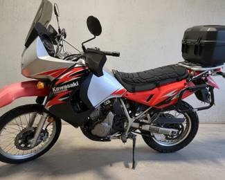 Kawasaki KLR650 Dual-Sport Motorcycle with 12,804 miles