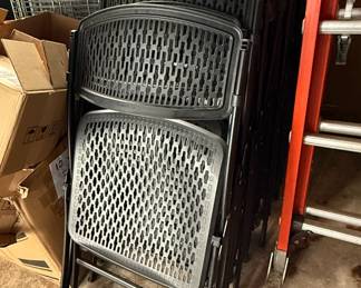 Mity-Lite Resin Mesh Folding Chairs 