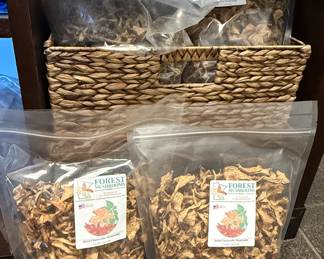 "Forest Mushrooms" Brand Dried Mushrooms 