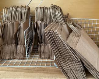 Brown Paper Shopping Bags