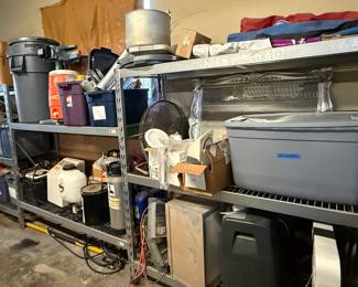 Heavy-Duty Metal Shelving Units 