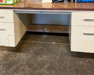 Vintage Metal Office Desk (more may be available)