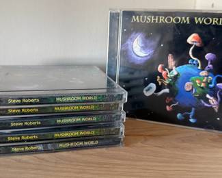 Folk Music CD "Mushroom World" by Steve Roberts (2009)