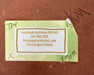 Kelsey Mitchell Handmade Leaf Motif Dish