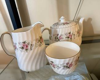 Minton "Spring Bouquet" Tea Set