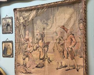 beautiful hanging tapestry