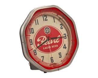 Pearl Beer Clock