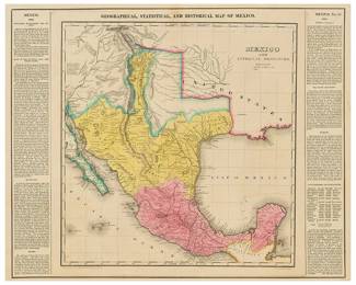 1822 Very Rare Original Map of Texas