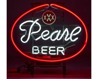 Pearl Beer Neon Sign