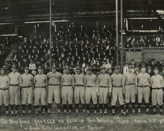 E. O. Goldbeck, 1922 Babe Ruth Photograph