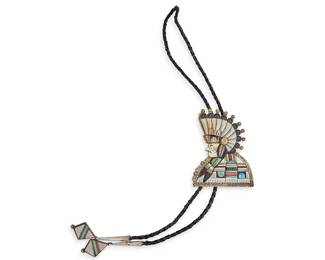 Zuni Chief Bolo Tie
