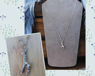 Lauren Conrad Giraffe Necklace