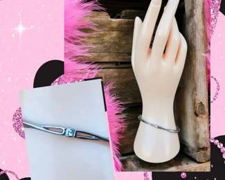 Twisted Diamond Bangle Bracelet Tested