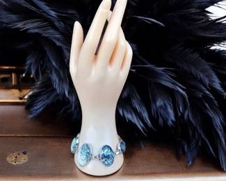 Moss Agate Toggle Bracelet Tested