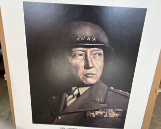 signe art print General Patton