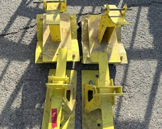 YELLOW STEEL STANDS