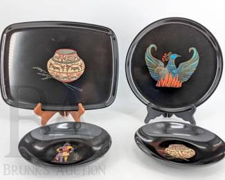 COUROC BLACK SERVINGWARE