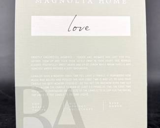 MAGNOLIA HOME CANDLE