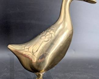 BRASS MIDCENTURY DUCK