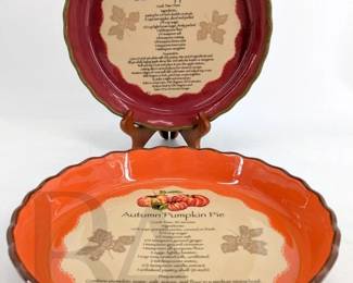 CERAMIC RECIPE DISHES