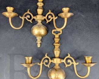 BRASS CANDLE STICKS'