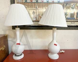 PORCELAIN LAMPS 