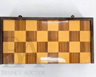 FOLDING CHESS SET 